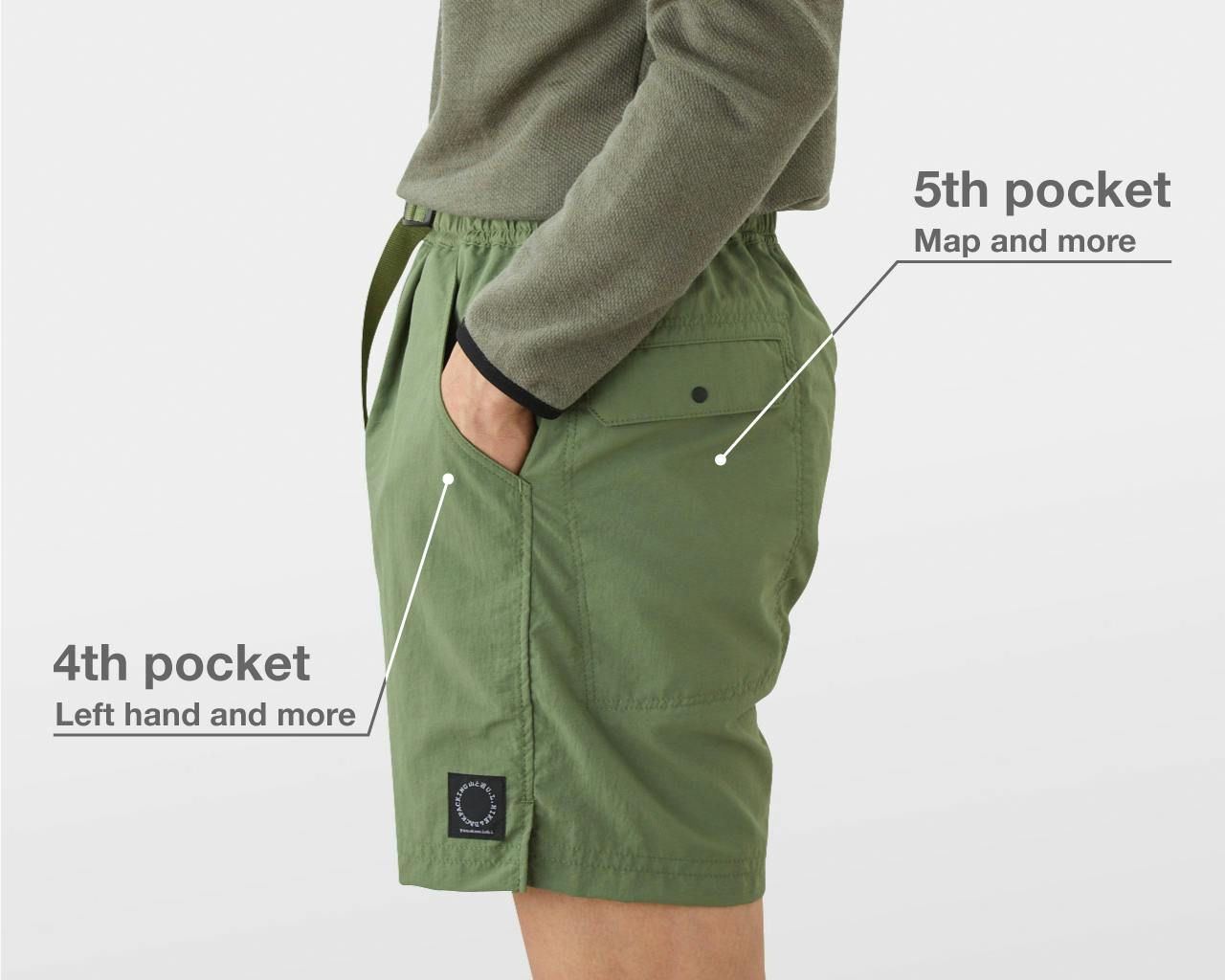 5-Pocket Shorts  Yamatomichi U.L. HIKE & BACKPACKING
