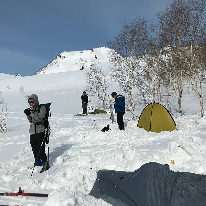 【募集開始】<br>HLC北海道 ニセコオートルート<br>1泊2日ULスキーキャンプ<br>4月2日-3日開催