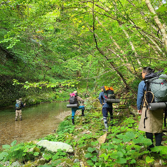 【募集開始】<br>HLC北関東 那珂川<br>1泊2日源流釣行<br>6月7日-8日開催